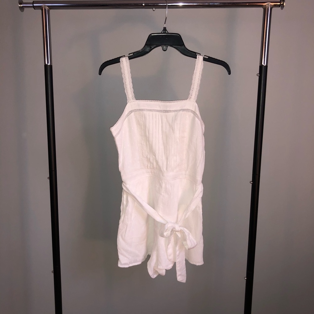 A+F White Romper